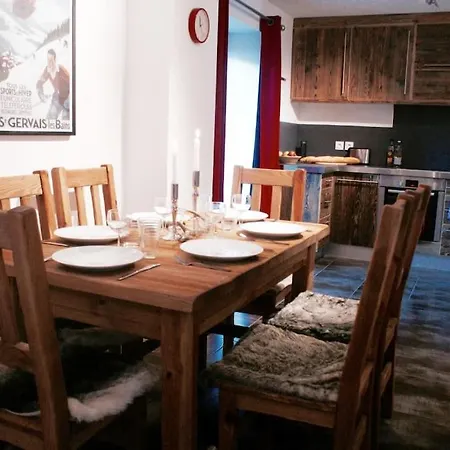 3 Bed Apt,central Location, Parking, Garden, 6 Pax Saint-Gervais-les-Bains