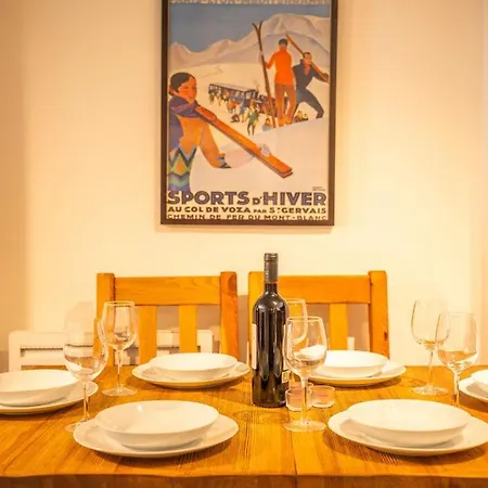 3 Bed Apt,central Location, Parking, Garden, 6 Pax Saint-Gervais-les-Bains